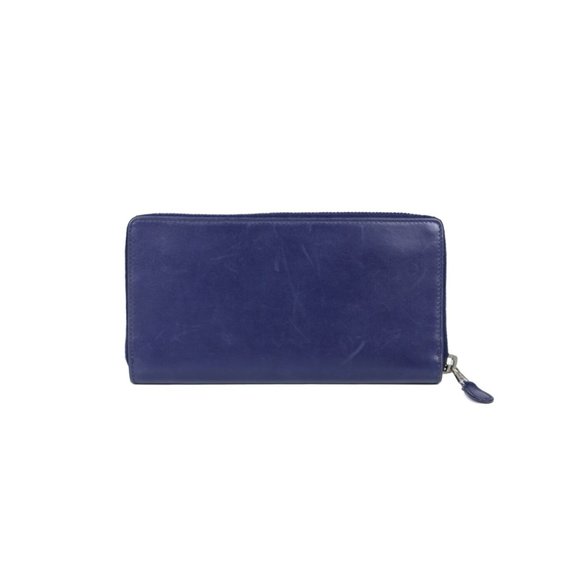 BALENCIAGA Leather & Studded Zip Around Wallet - Picture 4 of 12